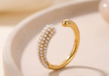 Pearl Open Ring